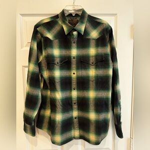FILSON Western Flannel Shirt - Size L